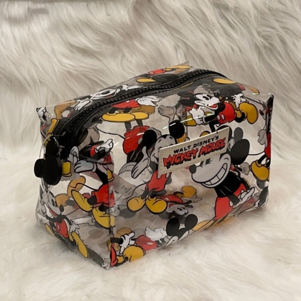 New Disney Mickey Mouse and Minnie Mouse Toiletry Make Up Bag